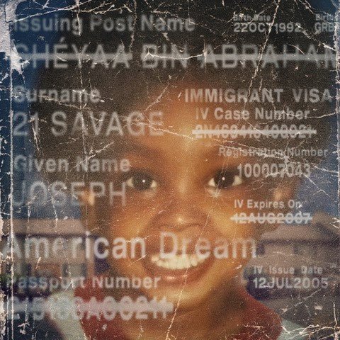 21 Savage's Vision of the American Dream (12x12) - BuyPosters.com