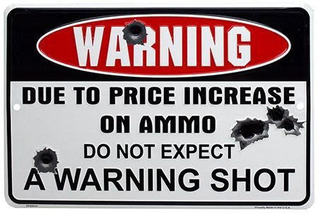 Ammo Tin Sign Alert: Price Increase Notice - BuyPosters.com